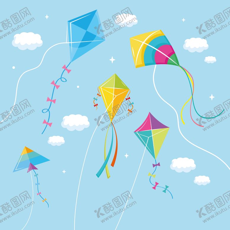 编号：05374909251208349078【酷图网】源文件下载-卡通风筝