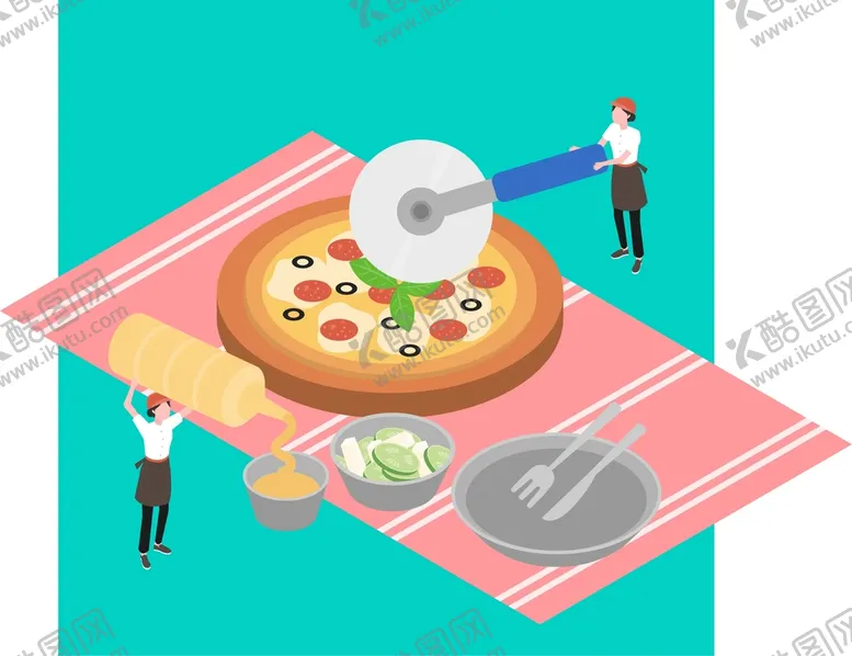 编号：90408002030758591752【酷图网】源文件下载-餐饮插画