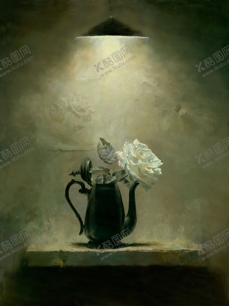 编号：37041501201809249794【酷图网】源文件下载-花卉静物油画
