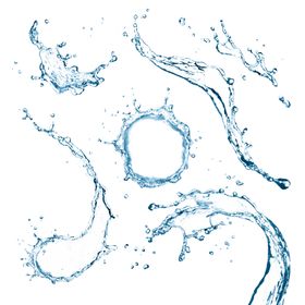水花水滴水珠