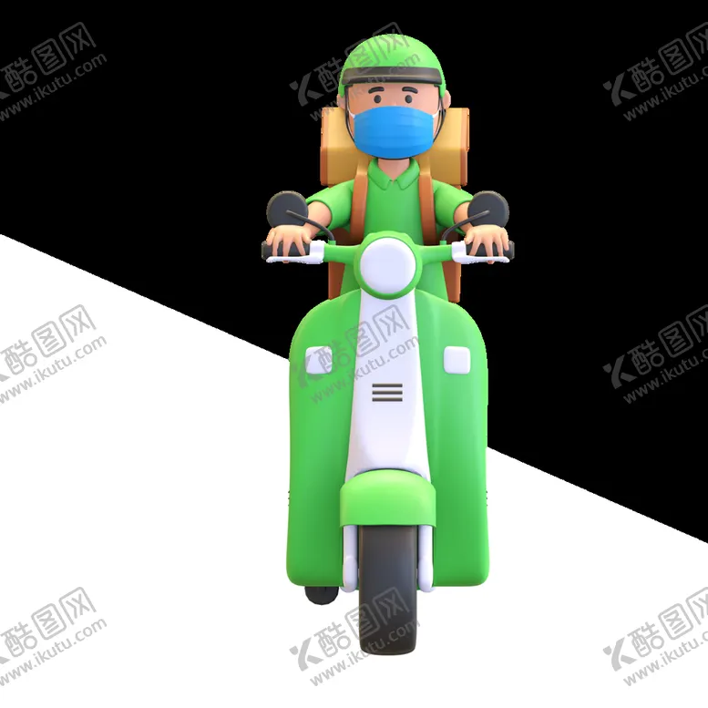 编号：50452210161126561003【酷图网】源文件下载-卡通快递员