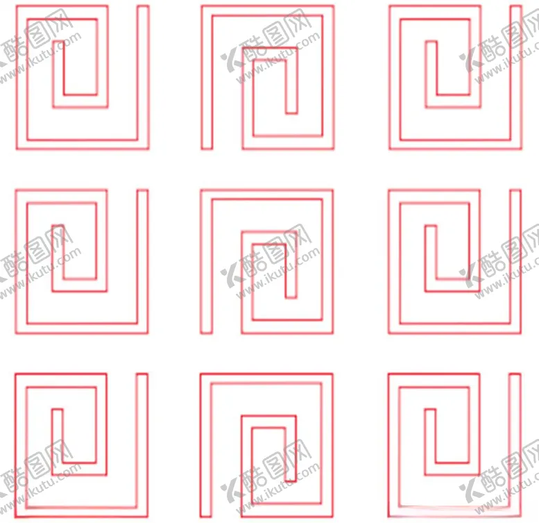 编号：82102507011234428941【酷图网】源文件下载-回字纹雕刻