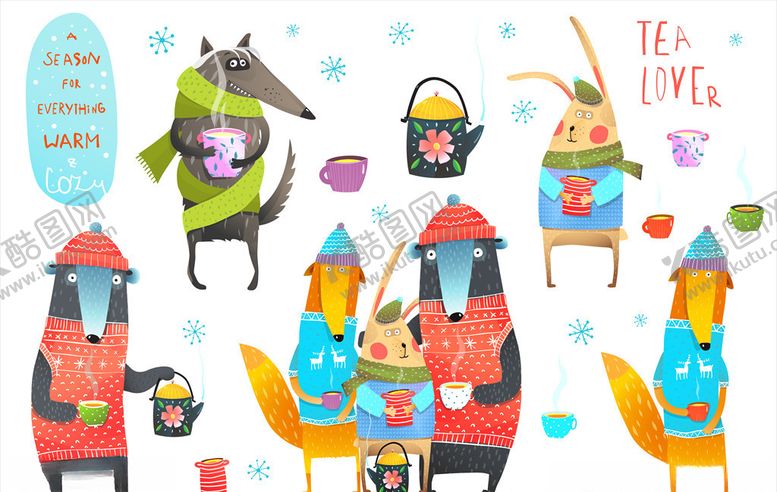 编号：76630510280751161162【酷图网】源文件下载-卡通动物