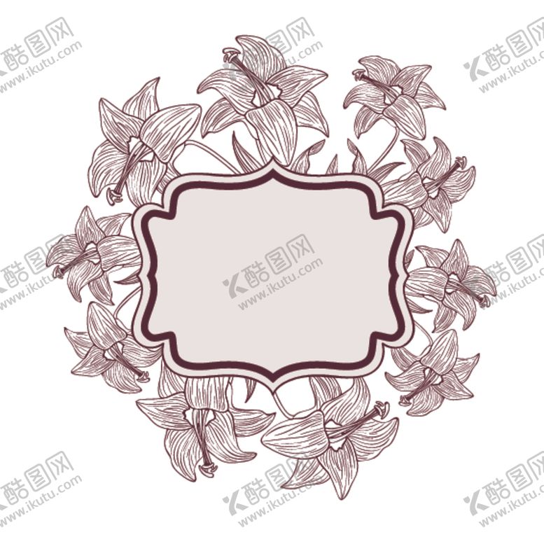编号：55204210262011037039【酷图网】源文件下载-植物框架