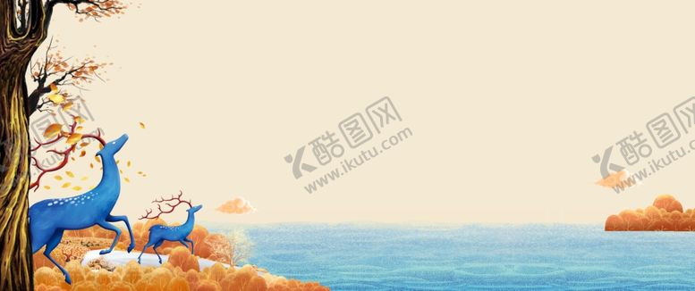 编号：83290310040944383895【酷图网】源文件下载-鹿围挡户外