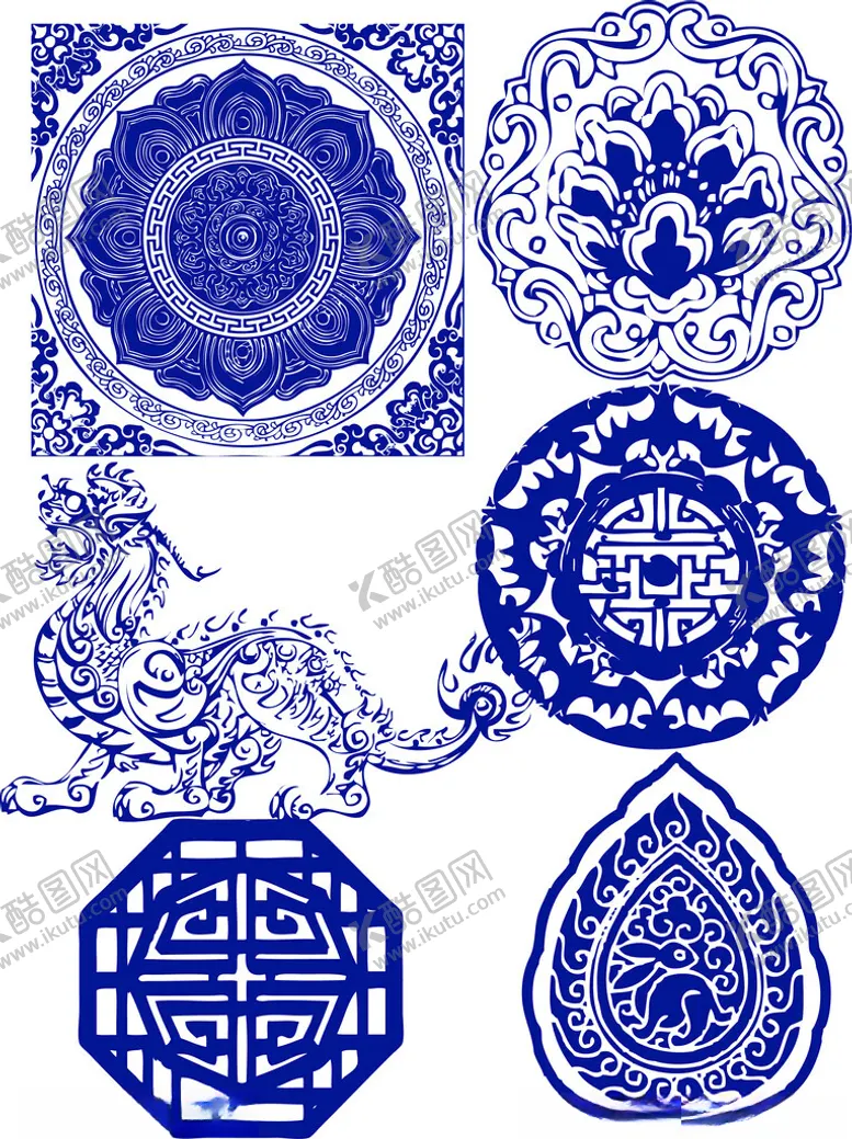 编号：43265002260106082473【酷图网】源文件下载-矢量花纹