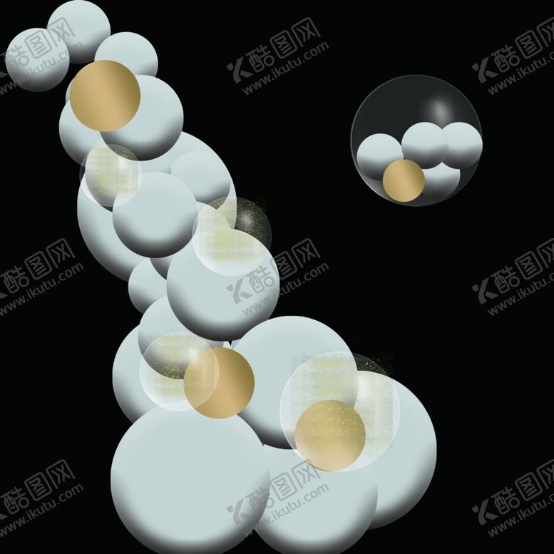 编号：16518109300050023144【酷图网】源文件下载-气球球链