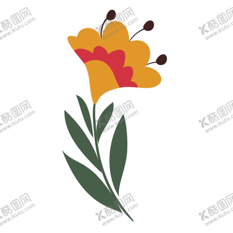 编号：67881210220728469567【酷图网】源文件下载-手绘卡通花朵