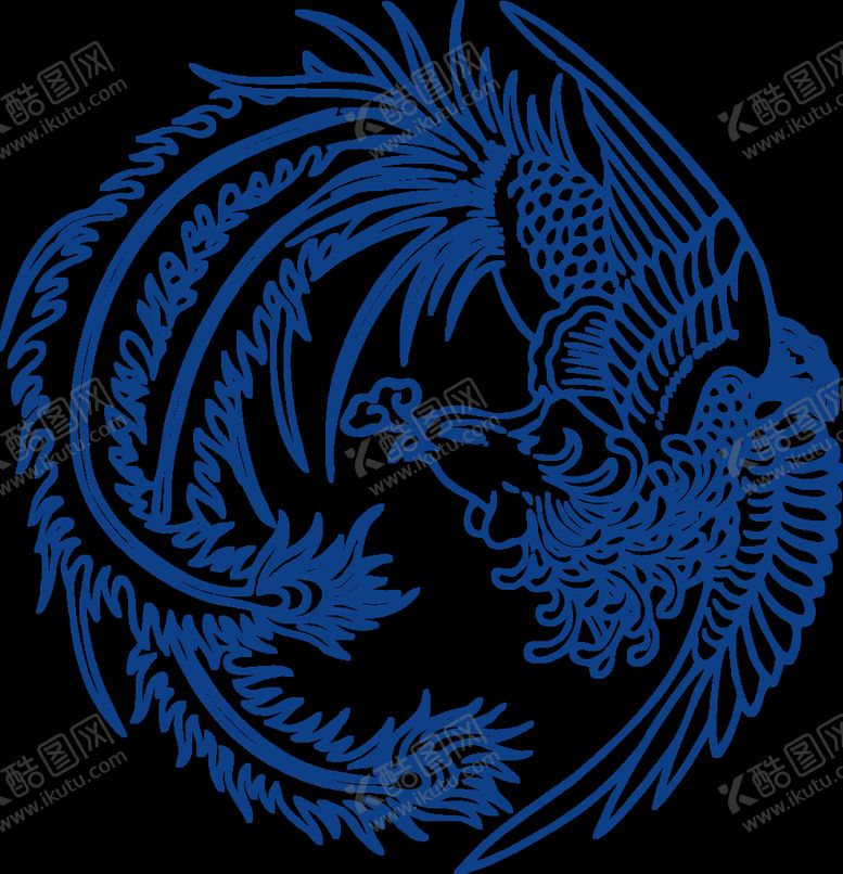 编号：28271011031824101419【酷图网】源文件下载-青花瓷图案