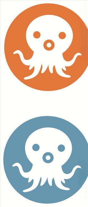 章鱼logo