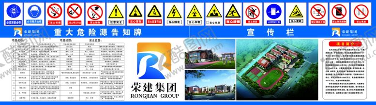 编号：49219010220718527889【酷图网】源文件下载-重大危险告知牌