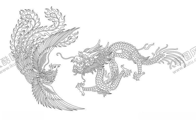 编号：71581402070019067744【酷图网】源文件下载-龙凤呈祥