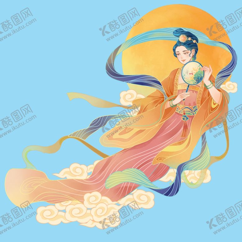 编号：42430610262309015331【酷图网】源文件下载-嫦娥奔月