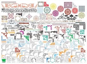 角花边框花纹花边