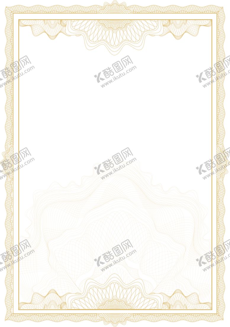 编号：31197703070013493961【酷图网】源文件下载-荣誉证书