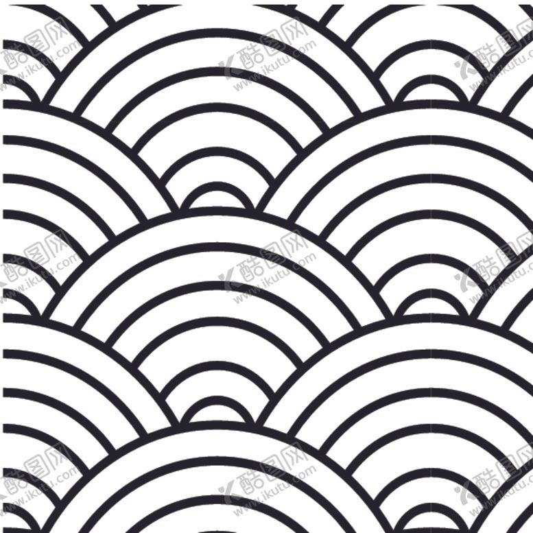编号：40163310300025469208【酷图网】源文件下载-黑白简约花纹图案设计