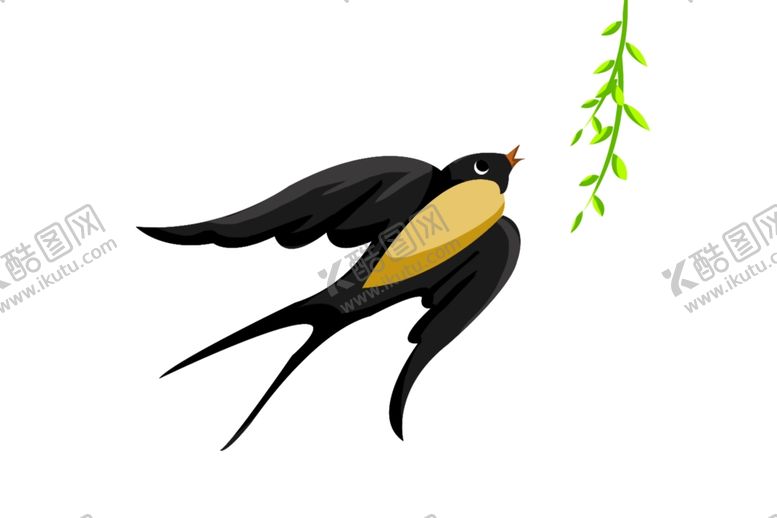 编号：25003409241155251504【酷图网】源文件下载-燕子插画