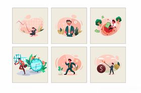 创意童趣插画艺术作品展示