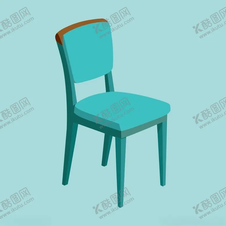 编号：88435001311357532894【酷图网】源文件下载-餐椅