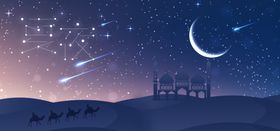 夏夜背景图片
