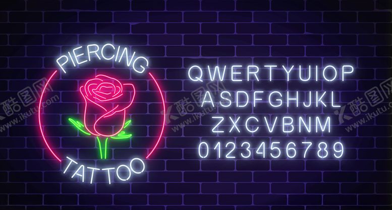 编号：66801410131533386149【酷图网】源文件下载-霓虹灯背景