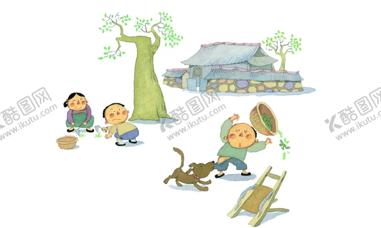 编号：58714305061321306609【酷图网】源文件下载-小时候漫画