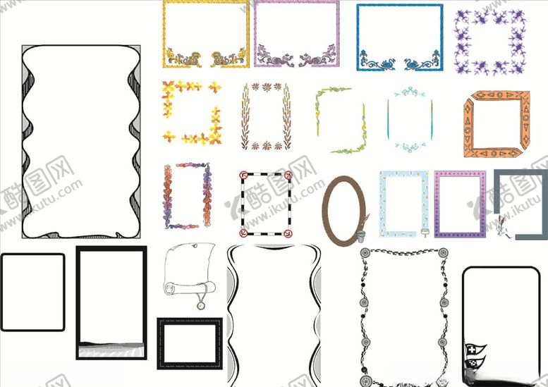 编号：70416309220457026726【酷图网】源文件下载-边框素材
