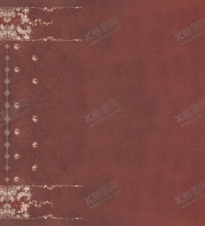 编号：36800602221100095048【酷图网】源文件下载-马面裙单边定位花