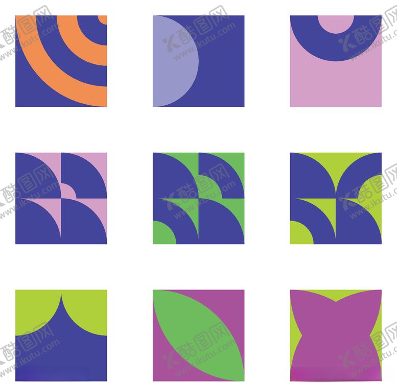 编号：48582210111822446849【酷图网】源文件下载-彩色创意图形