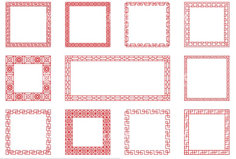 编号：87519711250808069900【酷图网】源文件下载-中式边框