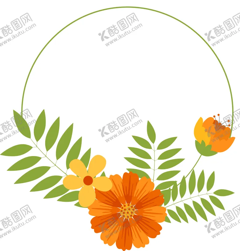编号：54641501270630226872【酷图网】源文件下载-花朵标签免抠图