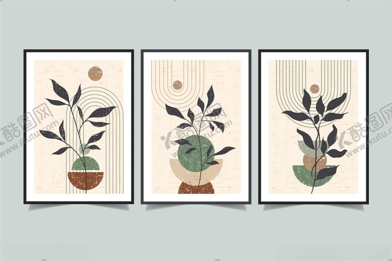 编号：55732911020710003245【酷图网】源文件下载-抽象装饰画