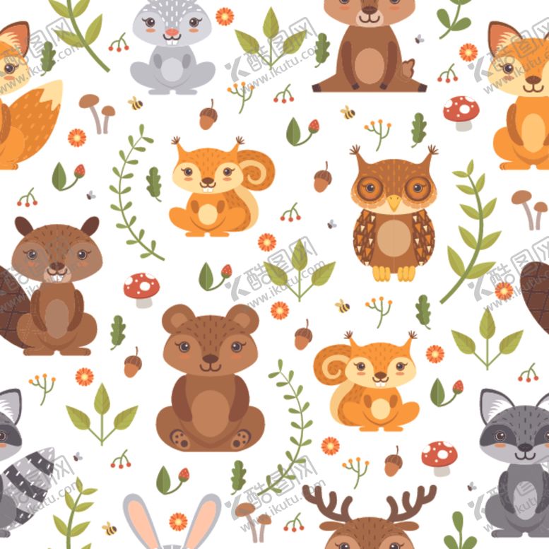 编号：19685209292229581918【酷图网】源文件下载-无缝印花