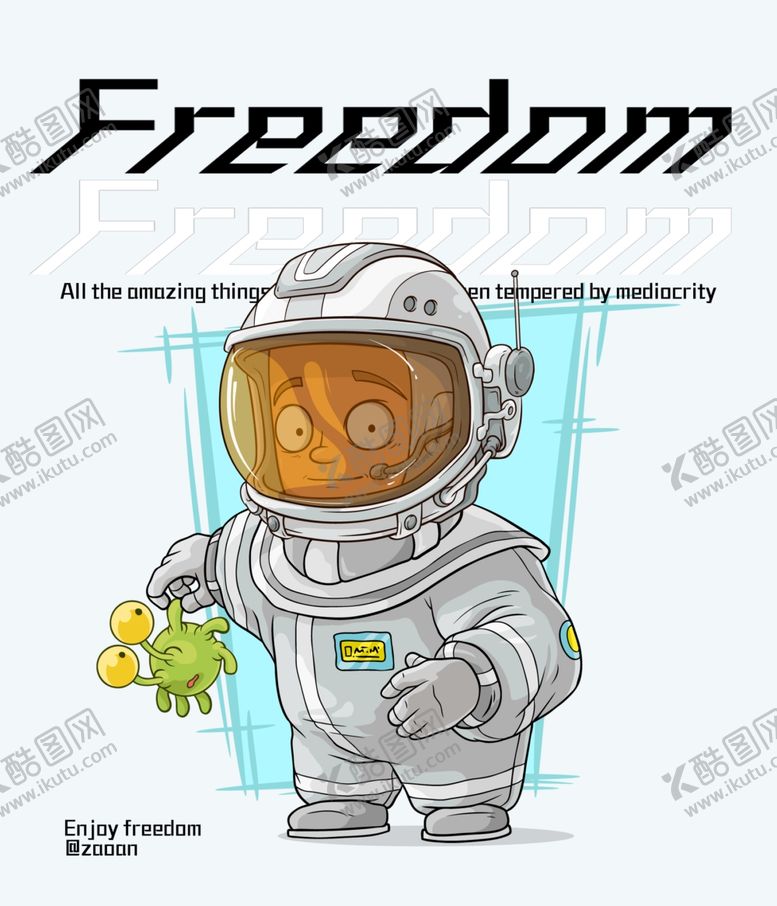 编号：83760910042312356573【酷图网】源文件下载-自由太空人