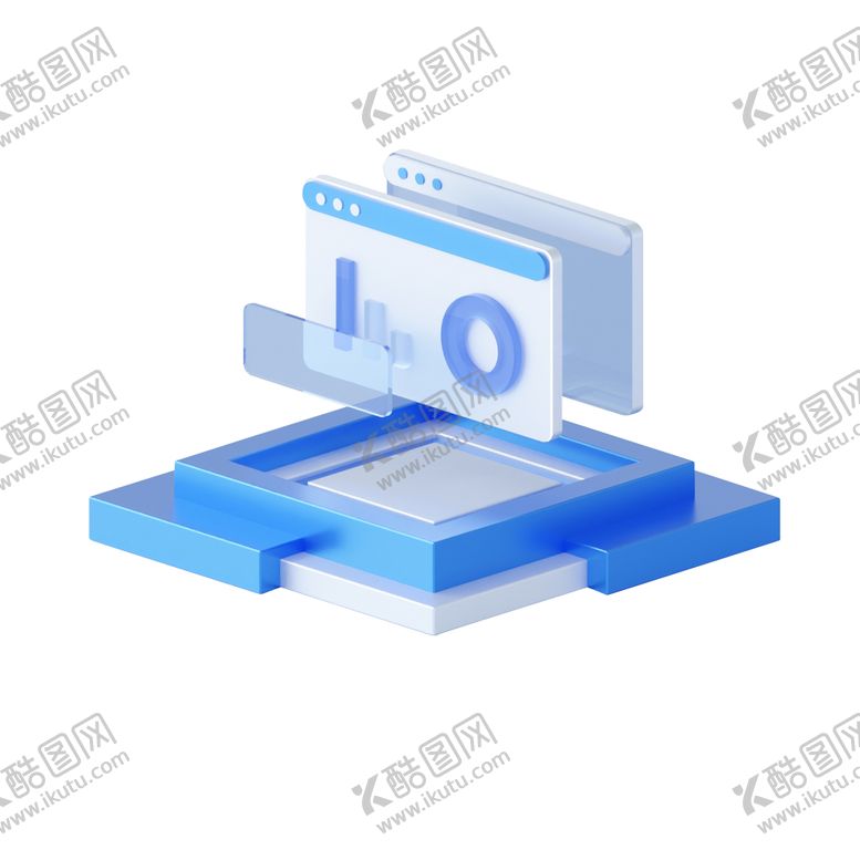 编号：51778102200747099979【酷图网】源文件下载-3D质感科技图标