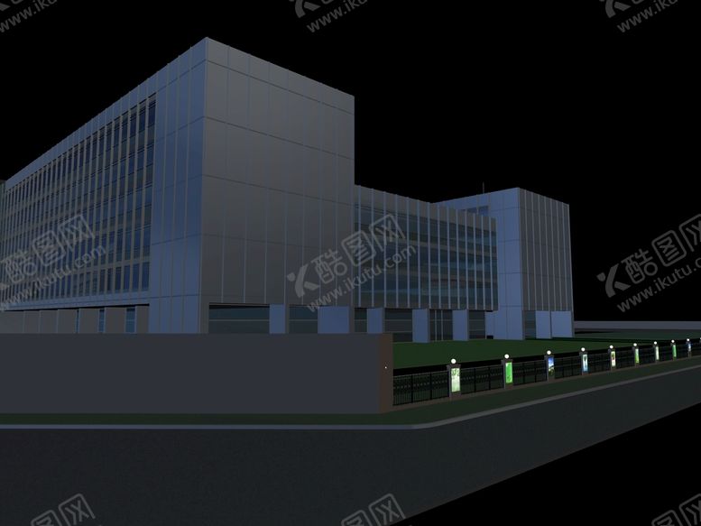 编号：37491501251126106980【酷图网】源文件下载-厂区3d模型