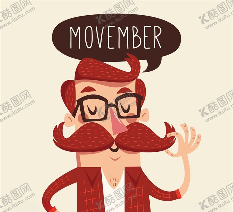 编号：71671209270112195836【酷图网】源文件下载-胡子节男子