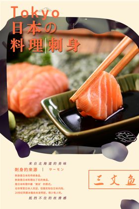 刺身海报