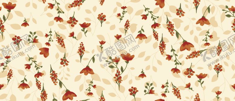 编号：64711209282146498393【酷图网】源文件下载-数码印花女装小花乱