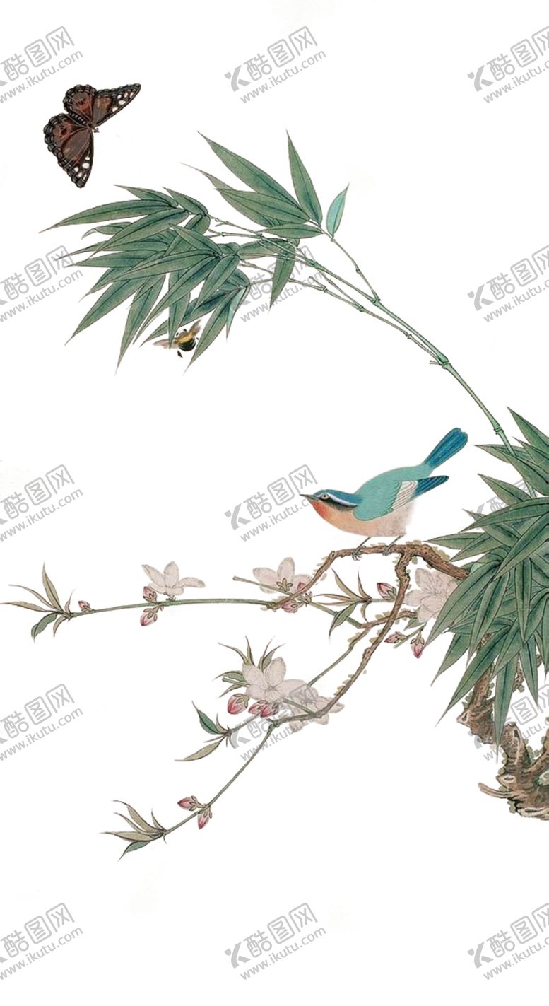 编号：55051607010909424550【酷图网】源文件下载-国画点缀素材png
