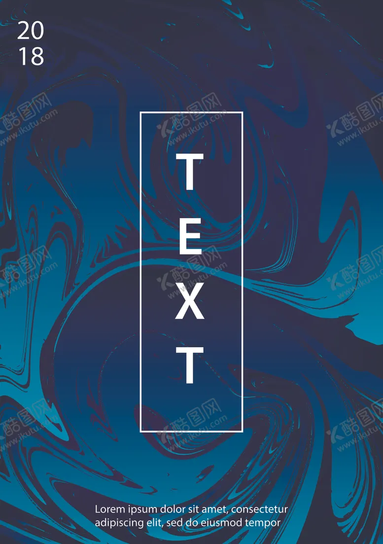 编号：62226807121516002034【酷图网】源文件下载-现代抽象科幻线条渐变海报