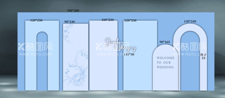 编号：97841303082344288665【酷图网】源文件下载-蓝色订婚