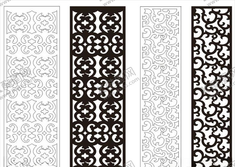 编号：85144709190304451075【酷图网】源文件下载-镂空雕刻雕花