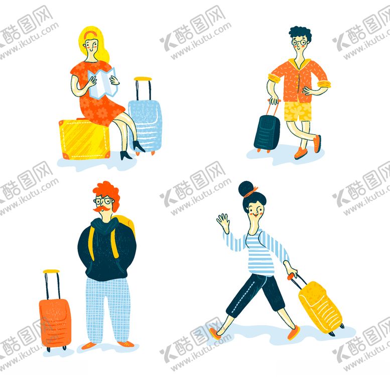 编号：34691606260741316971【酷图网】源文件下载-旅客游客