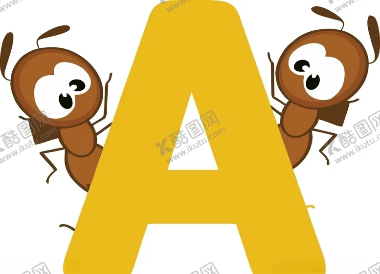 编号：79679604131405328744【酷图网】源文件下载-字母a蚂蚁
