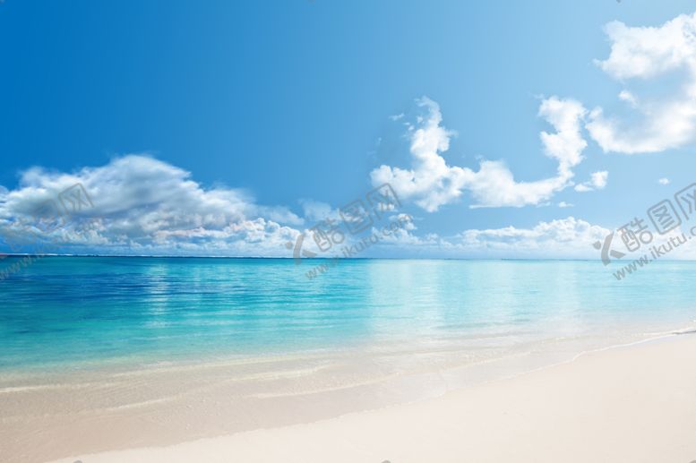 编号：46855610010201521321【酷图网】源文件下载-天之镜蓝天海滩