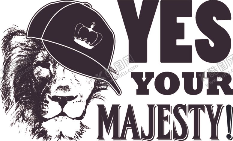 编号：60206209211809135252【酷图网】源文件下载-狮子Lion涂鸦动物