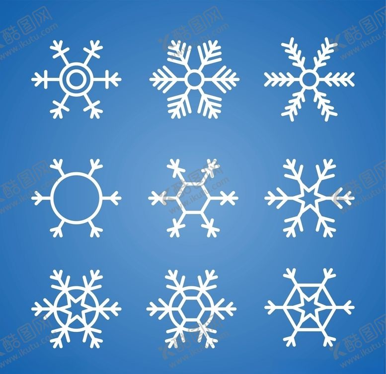 编号：60969507021206182765【酷图网】源文件下载-雪花