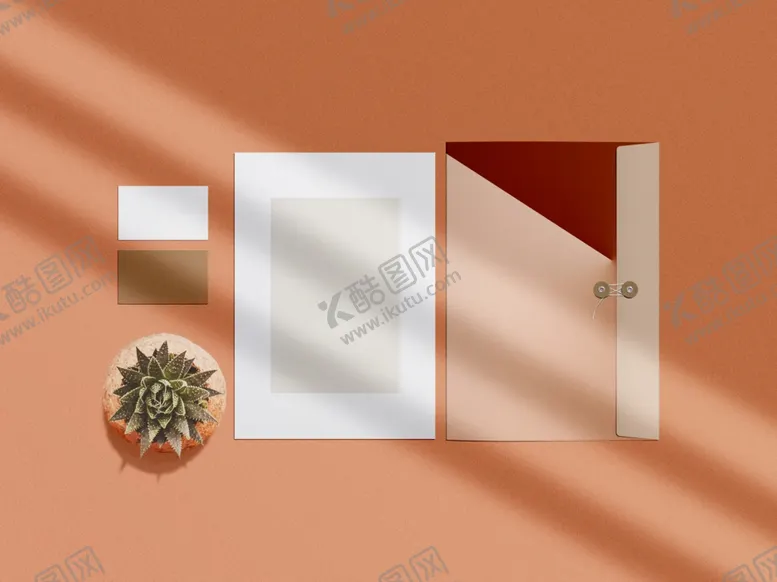 编号：31042902111400386170【酷图网】源文件下载-精美办公用品展示样机
