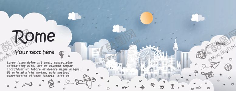 编号：31596106191325418438【酷图网】源文件下载-城市剪纸